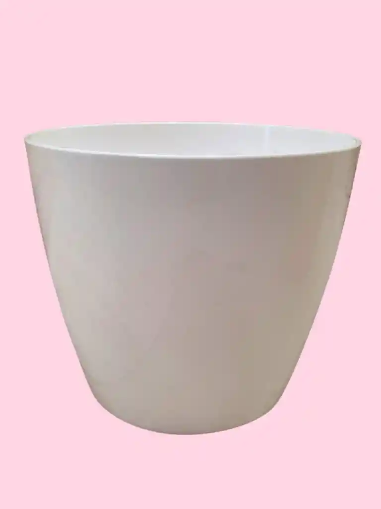 Matera Plastica Lisa Blanca
