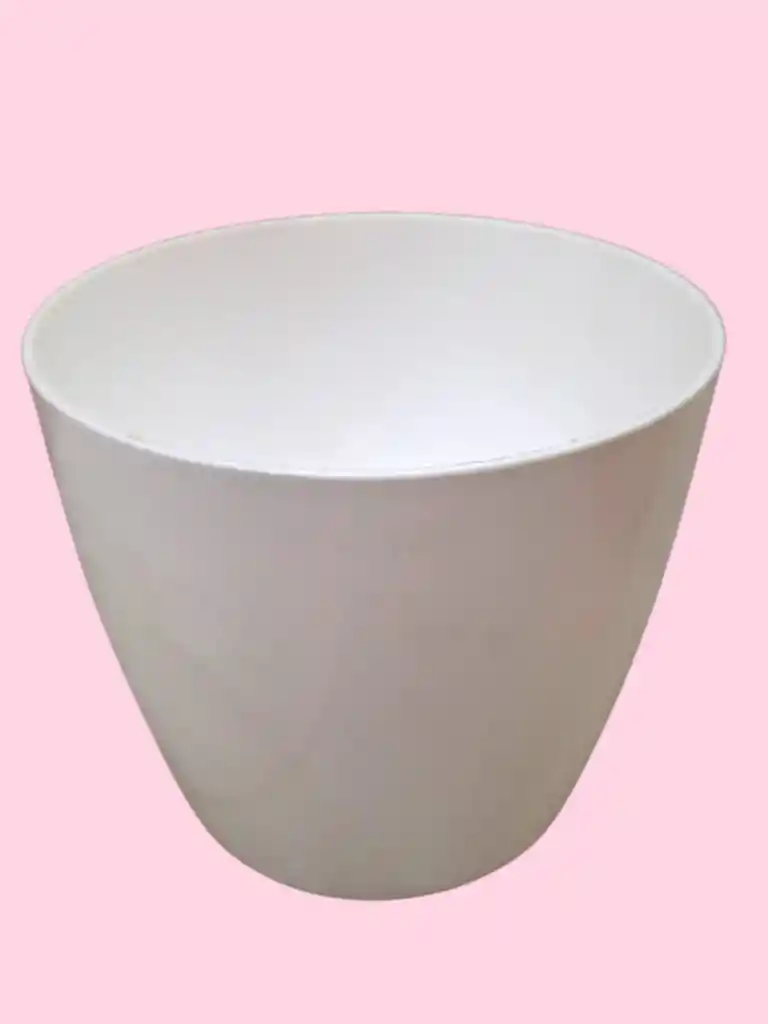 Matera Plastica Lisa Blanca