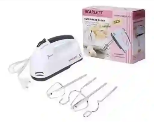 Batidora De Inmersión Scarlett He-133 Blanca 220 V