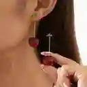 Aretes De Cereza Largos