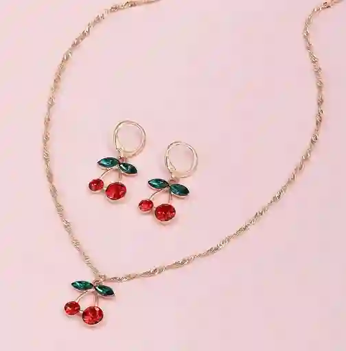 Kit De Cerezas En Cristal