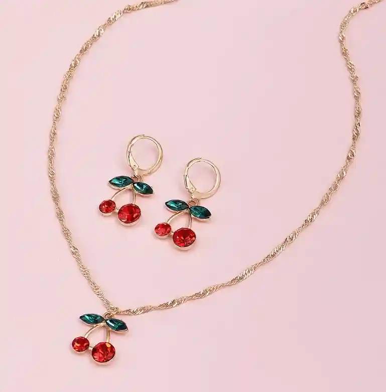 Kit De Cerezas En Cristal