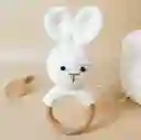 Sonajero Conejo Amigurumi