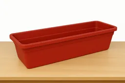 Jardinera Grande Rojo