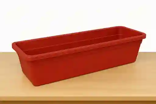 Jardinera Grande Rojo