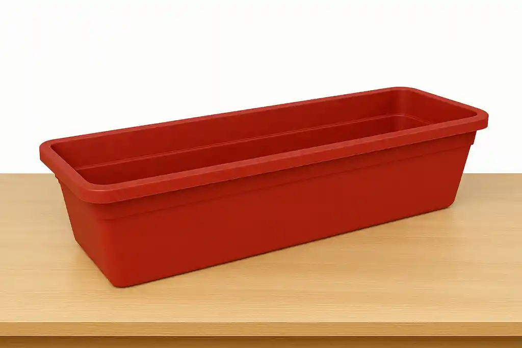 Jardinera Grande Rojo