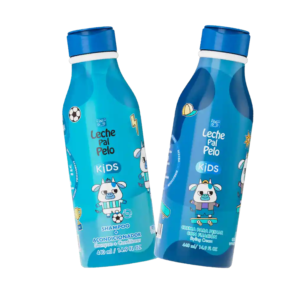 Leche Pal Pelo Kids Shampoo + Acondicionador X 440 Ml