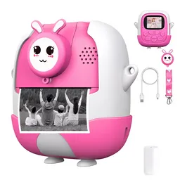 Cámara Fotográfica Instantánea 1080hd Impresora Infantil A19