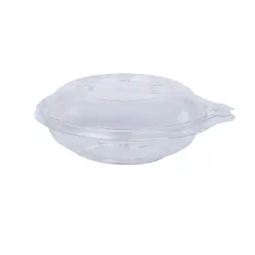 Contenedor Circular Bolw 8onz Con Tapa De Seguridad X 5und