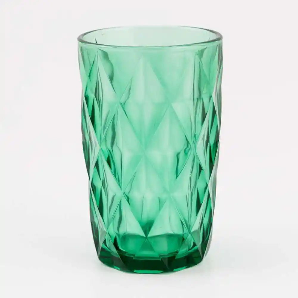 Vaso Qing Ping Guo Azul 400 Ml 6 Ud Vidrio