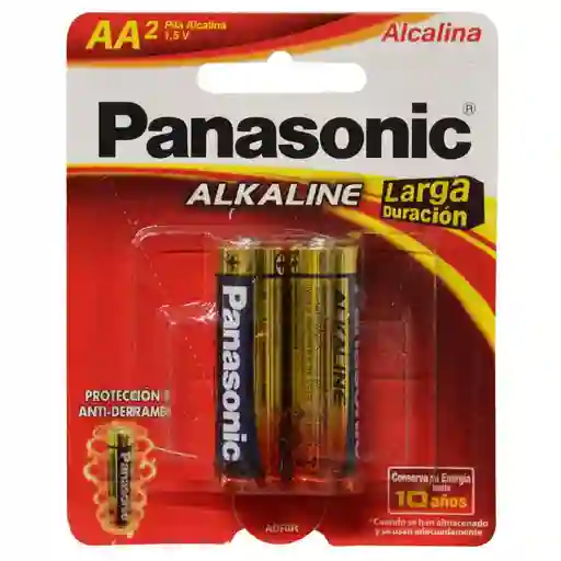 Pila Panasonic Alkalina Aa (par)