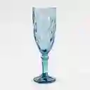 Copa Qing Ping Guo Cm Azul 165 Ml 6 Ud Vidrio