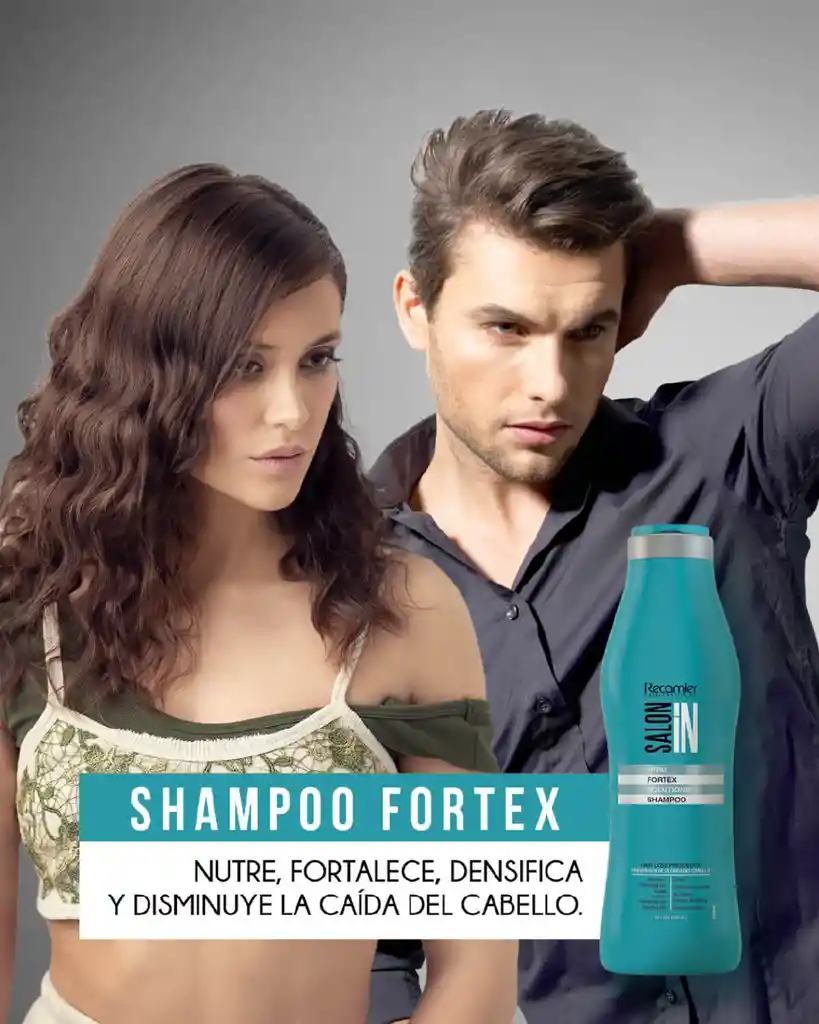 Shampoo Fortex Solutions Salon In Recamier X300 Ml Sin Sal