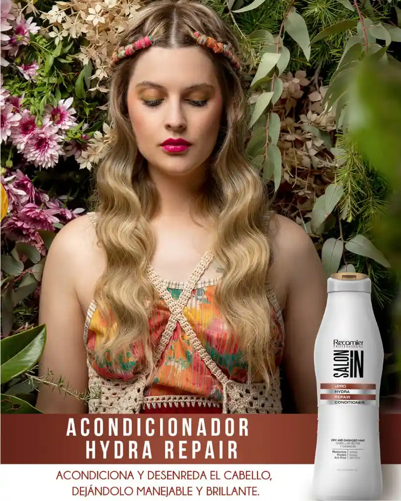 Acondicionador Hydra Repair Salon In Recamier X300 Ml