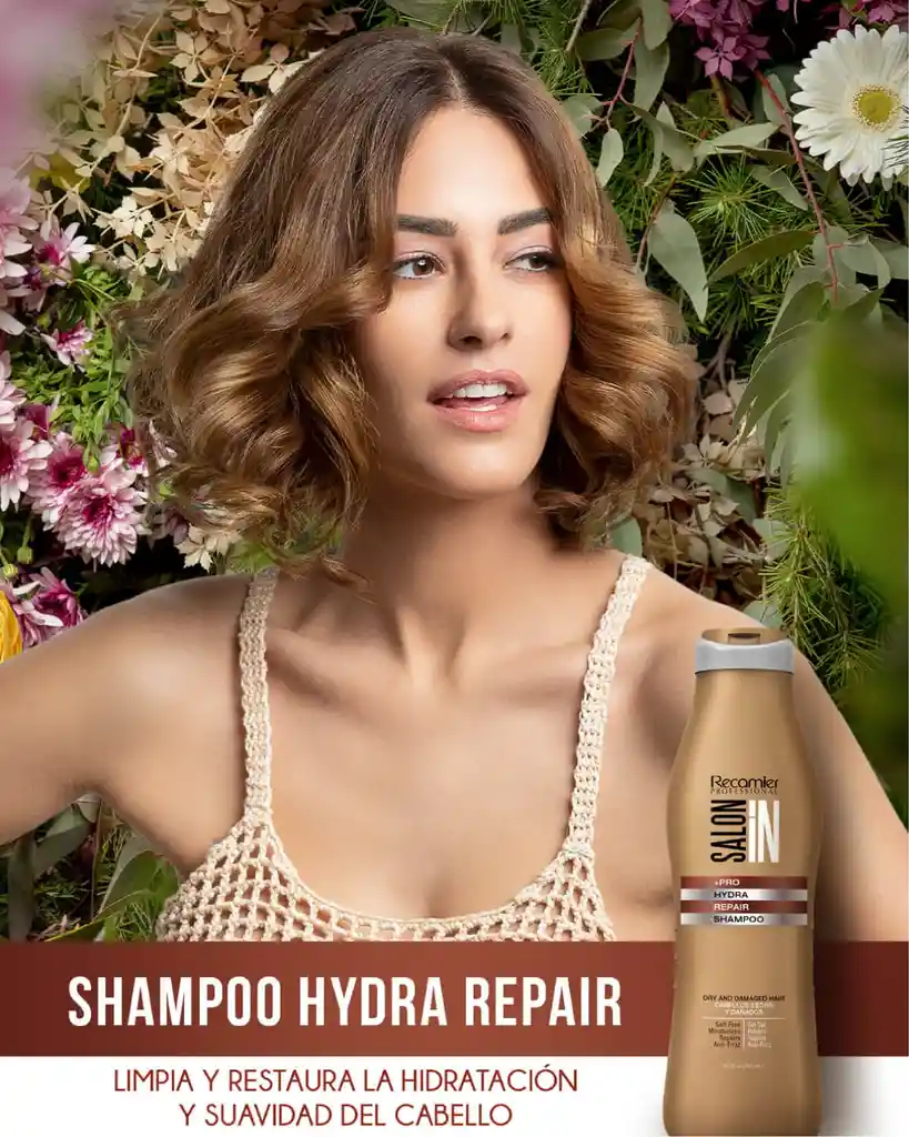 Shampoo Hydra Repair Salon In Recamier X300 Ml Sin Sal
