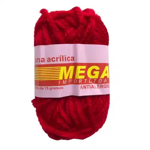 Lana Escolar Color Rojo X15gr