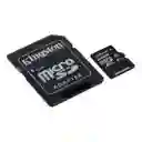 Micro Sd Kingston 64gb Clase 10, 100 Mb/s