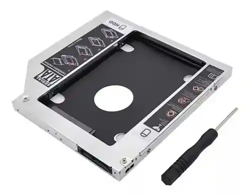 Caddy Adaptador Segundo Disco Duro Sata Ssd 9.5mm