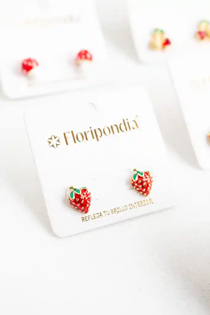 Aretes Sweet Fresita