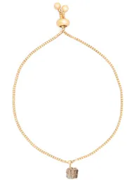 Pulsera Cadena Oro Pirita