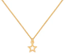 Collar Cadena Oro Estrella Amigas