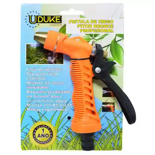 Pistola Manguera Piton Naranja Uduke (ht20244-ht40063)