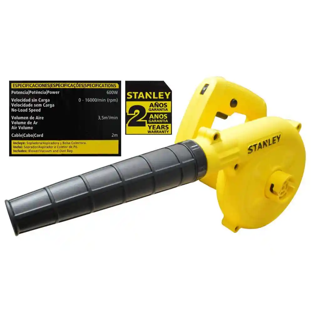 Sopladora Stanley 600w (stpt600-b3)