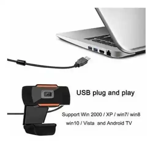 Cámara Web Usb Y Plug