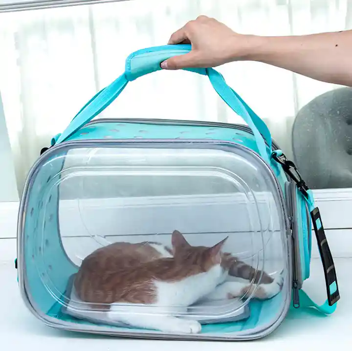 Bolso Transparente Plegable 40*30*30cm