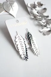 Aretes Silver Laurel