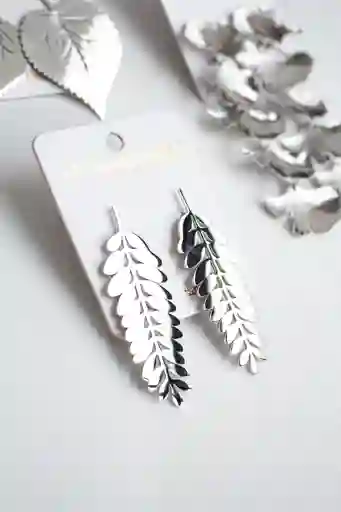 Aretes Silver Laurel