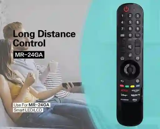Control Remoto Lg Mágico Mr24ga 2024 Tv Smart Oled Con Función De Voz Y Puntero