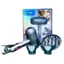 Secador De Cabello Gw 6601 Con Difusor Y 2 Boquillas