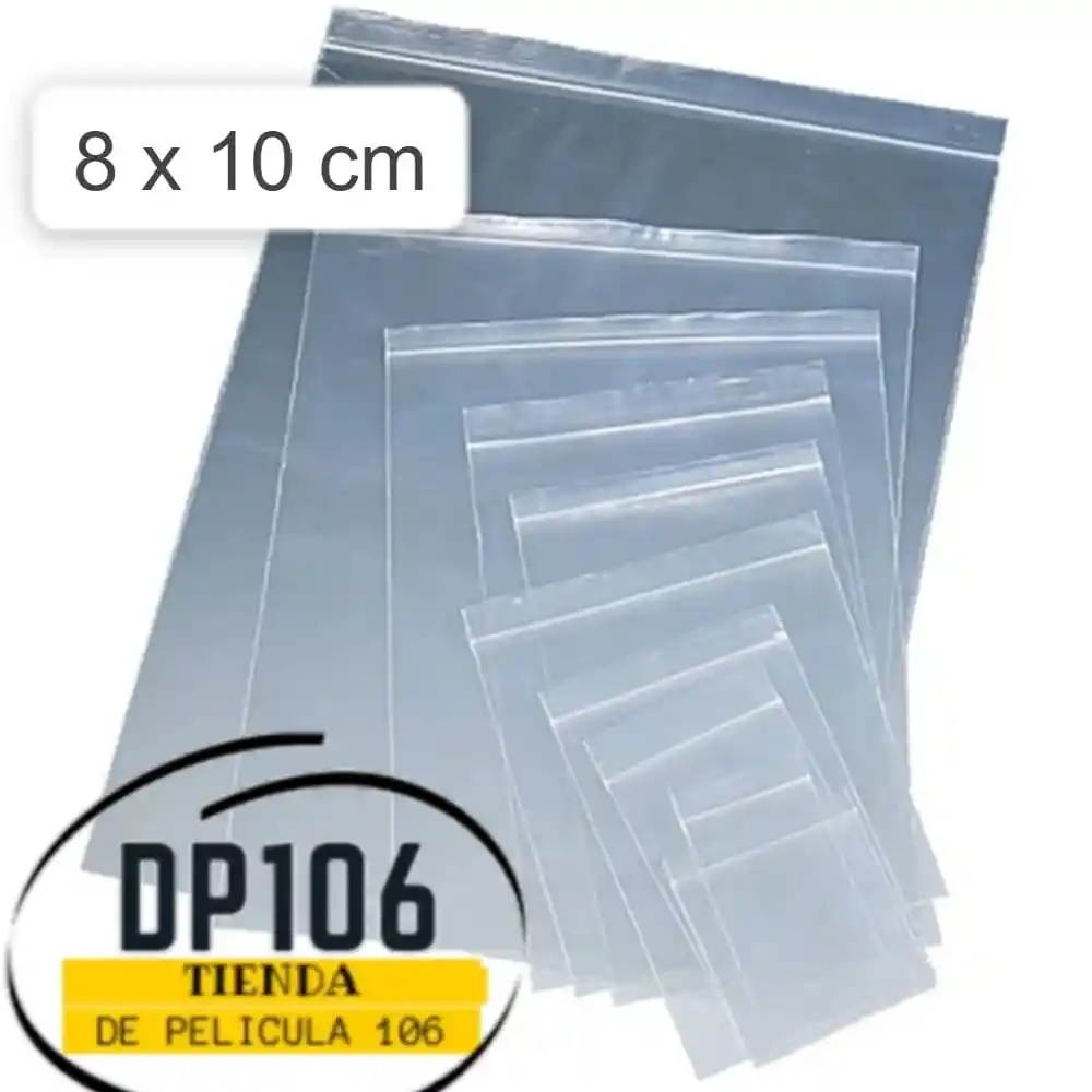 Ziploc Bolsas 8 X 10 Cm X 10 Und