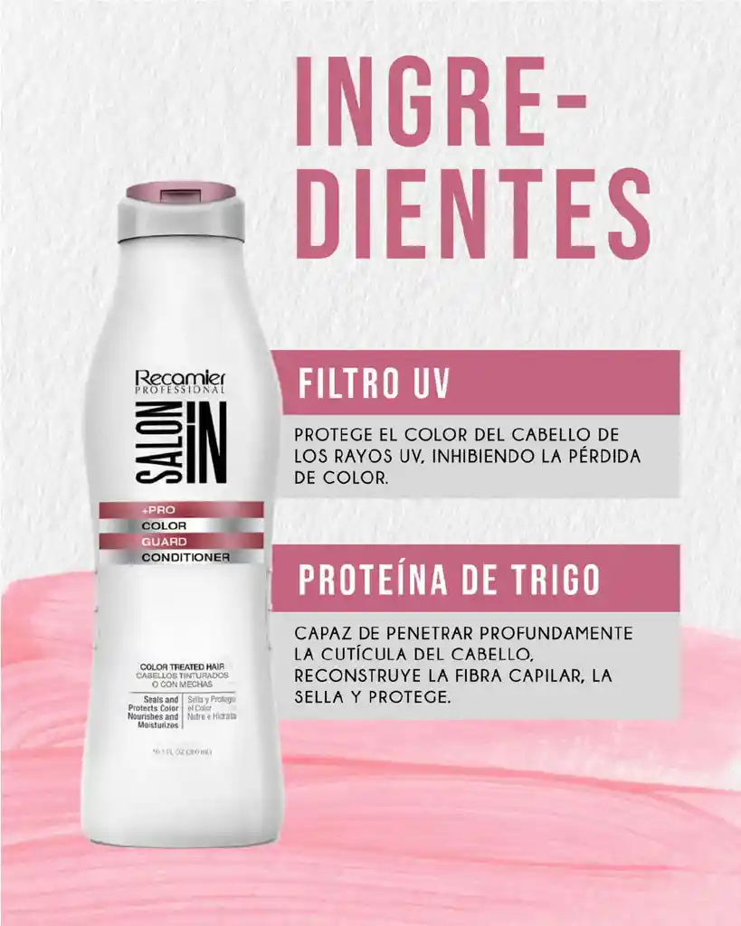 Acondicionador Color Guard Salon In Recamier X300 Ml