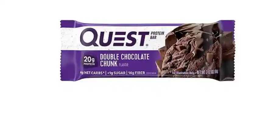 Barra De Proteina Doble Chocolate Quest