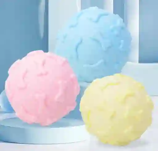 Pj145 Pelota Huellitas Color Pastel