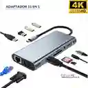 Adaptador 11 En 1 Tipo C Estación De Acoplamiento