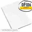 Cartulina Blanca 1/8 (octavos) X 2 Und