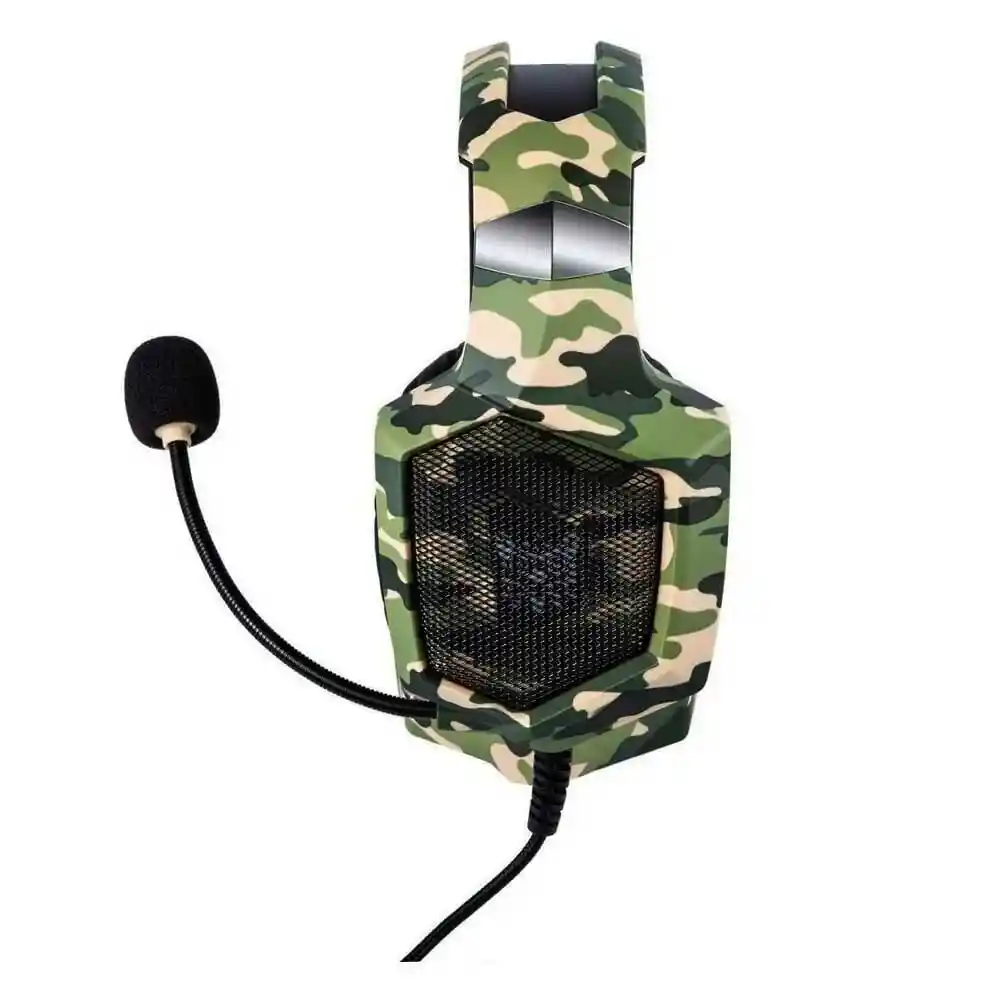 Diadema Gamer Onikuma K8 Conexion Usb + Plug / Camuflado Diseño