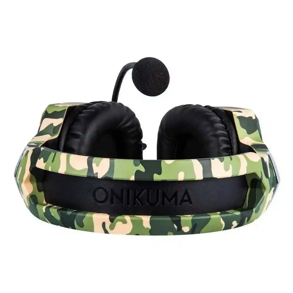 Diadema Gamer Onikuma K8 Conexion Usb + Plug / Camuflado Diseño