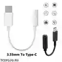 Adaptador De Audio Tipo C A Jack 3.5mm