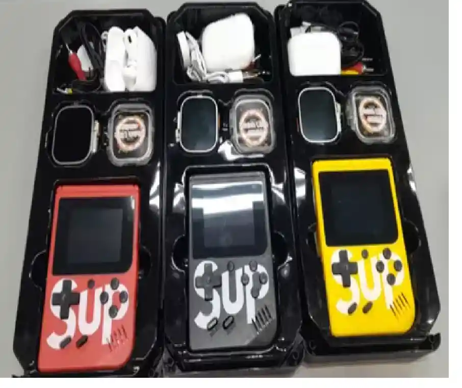 Combo K5 Reloj+sup+audifonos Inalambricos
