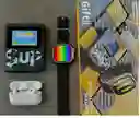 Combo K5 Reloj+sup+audifonos Inalambricos
