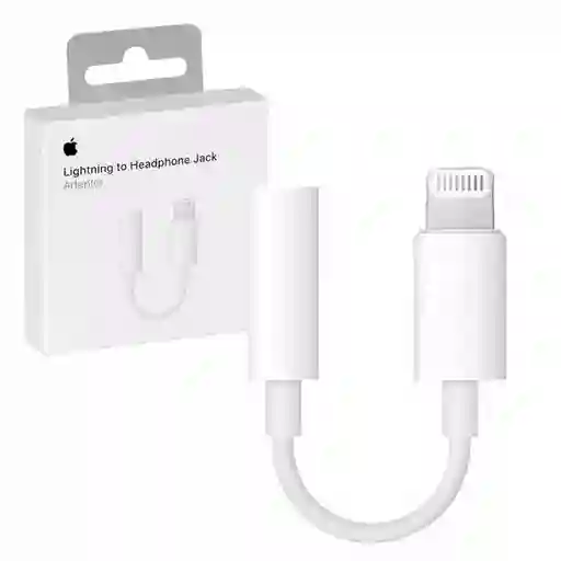 Adaptador Lightning Jack 3.5 Tipo Apple