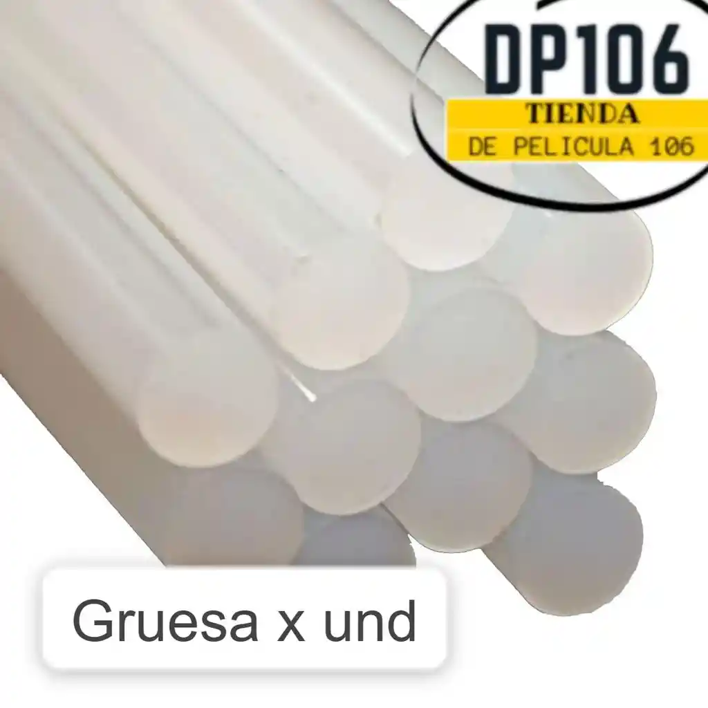 Silicona En Barra Gruesa- Grande X 1 Und