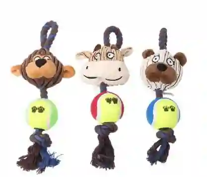 Pj78 Lazo Con Peloza Pet Friends