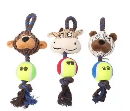 Pj78 Lazo Con Peloza Pet Friends