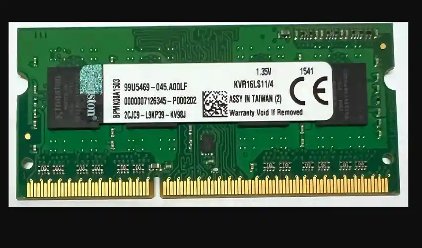 Memoria Ram Ddr3 Pc3l 1.35v Para Pc Portatiles 4gb 1 Kingston Kvr16ls11/4 Nueva Y Original.