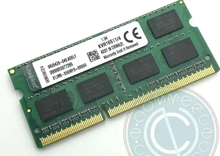 Memoria Ram Ddr3 Pcl 1.5v Para Pc Portatiles 4gb 1 Kingston Kvr16l11/4 Nueva Y Original.